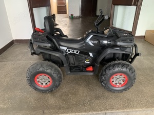 Atv electric Desert cu roti din cauciuc EVA si pornire la cheie 12V