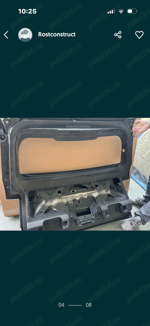 Haion Range Rover evoque nou Este vopsit în alb Este pentru modelul în două portiere