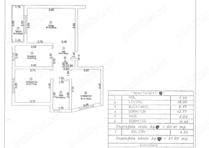 Proprietar- Vand apartament cu 3 camere, decomandat, complet mobilat și utilat - imagine 6