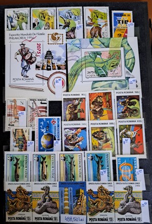 Timbre ROMANIA - nestampilate 1994 - imagine 3