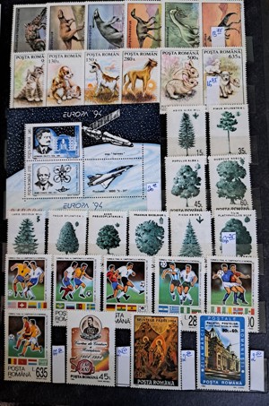 Timbre ROMANIA - nestampilate 1994 - imagine 2