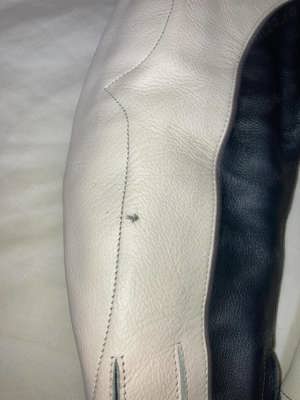  Costumație moto piele textil, HEIN GERICKE, 38 S,pantaloni 36 m damă mici urme de uzura - imagine 3