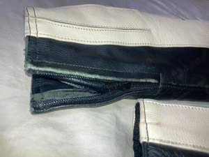  Costumație moto piele textil, HEIN GERICKE, 38 S,pantaloni 36 m damă mici urme de uzura - imagine 5