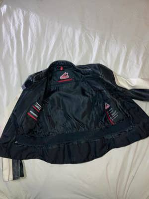  Costumație moto piele textil, HEIN GERICKE, 38 S,pantaloni 36 m damă mici urme de uzura - imagine 8