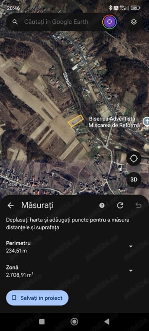 Teren intravilan parcelabil total 3400 mp Budești Vâlcea - imagine 2