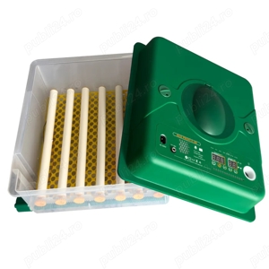 Incubator Clocitoare 36 Oua Gaina Rata Gasca Prepelite Pui Dispozitiv Intoarcere Automata Ovoscop  - imagine 4