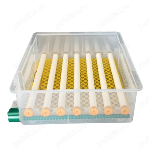 Incubator Clocitoare 36 Oua Gaina Rata Gasca Prepelite Pui Dispozitiv Intoarcere Automata Ovoscop  - imagine 3