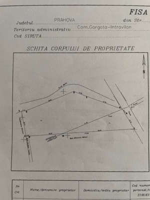 Teren 4200mp Gorgota-Crivina jud.Dambovita toate utilitatile - imagine 2