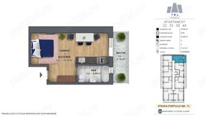 Apartamente garsoniere de vanzare, prima linie la mare, Costinesti-Epava - imagine 10