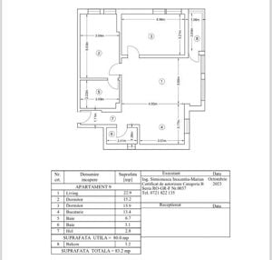 COMISION 0% Apartament 3 Camere Pipera, langa Rond OMV  Pipera Plaza - imagine 3