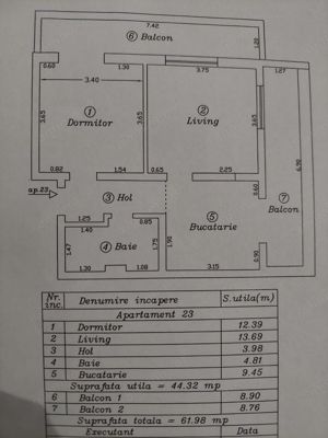 Decomandat. Mobilat si utilat. 2 balcoane.  - imagine 8