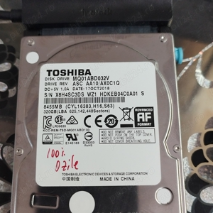 Hardisk  Toshiba 320GB 5400rpm 100% viata