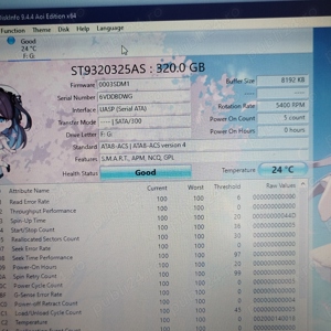 Hardisk  Toshiba 320GB 5400rpm 100% viata - imagine 3