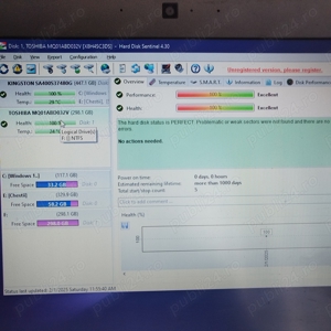 Hardisk  Toshiba 320GB 5400rpm 100% viata - imagine 4