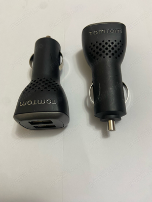 Incarcator auto GPS TomTom Dual USB 2,4 A original - imagine 3