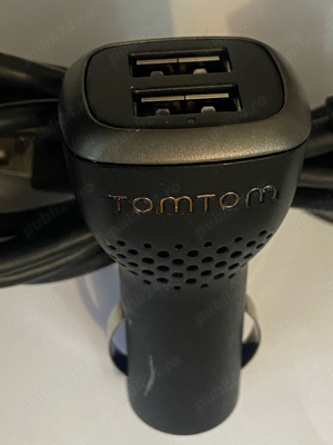 Incarcator auto GPS TomTom Dual USB 2,4 A original - imagine 2