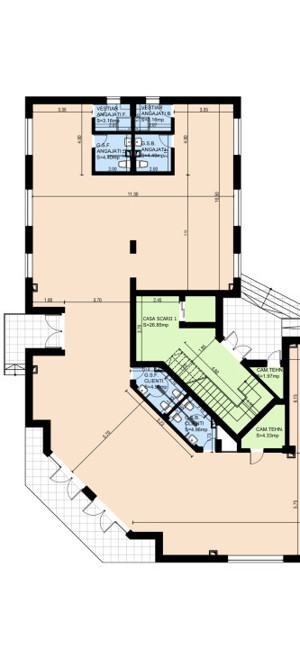 Spatiu Comercial de inchiriat - Pantelimon - Locuri de Parcare - Bloc nou  - imagine 5