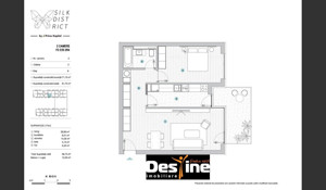 DE VANZARE APARTAMENT NOU 2 CAMERE, SILK DISTRICT, 2 LOCURI DE PARCARE - imagine 7