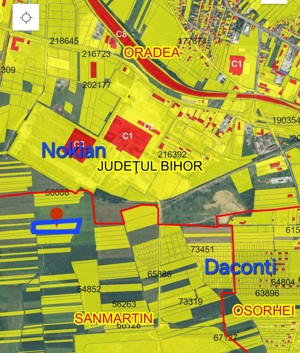 Vând teren intravilan pentru investiții Zona Nokian - Daconti