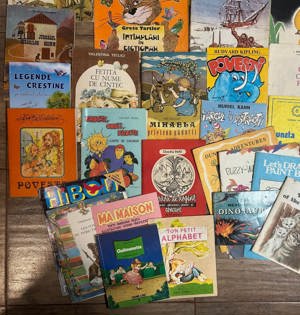 Lot 47 carti Povești Povestiri Poezii pentru copii volume tipărite după anii 90  - imagine 4