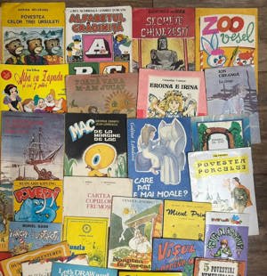 Lot 47 carti Povești Povestiri Poezii pentru copii volume tipărite după anii 90  - imagine 3