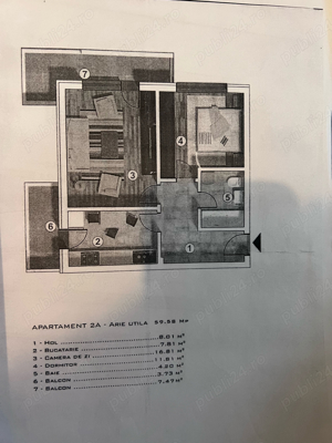 Apartament 2 camere sector , complet mobilat si utilat - imagine 15