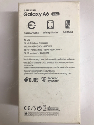 Samsung Galaxy A6 - imagine 4