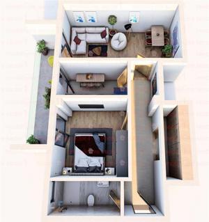 Vanzare apartament 2 si 3 camere - zona Mall Colosseum ZERO COMISION - imagine 13