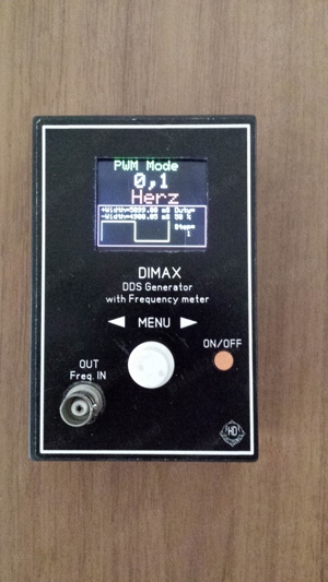 Generator de frecvente DDS "DIMAX" 0.1Hz-36MHz + contor de frecventa pana la 160Mhz