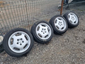 Jante R16 Aliaj 5x112 Mercedes C-Class 7.5J ET 35 Hankook 205 55 R16 DOT 2020 - imagine 2