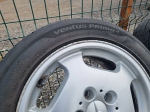 Jante R16 Aliaj 5x112 Mercedes C-Class 7.5J ET 35 Hankook 205 55 R16 DOT 2020 - imagine 4