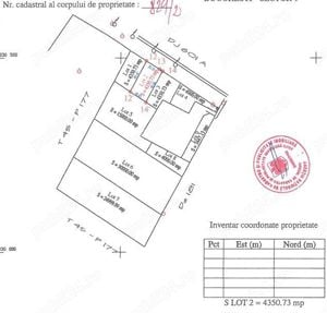 Teren Dragomiresti Vale direct proprietar 4 350 mp 10 E mp - imagine 5