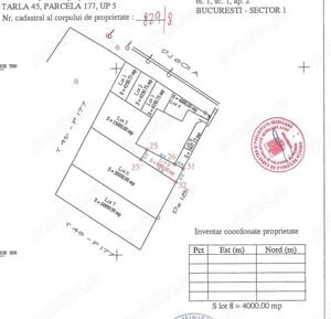 Teren Dragomiresti Vale direct proprietar 4 350 mp 10 E mp - imagine 8