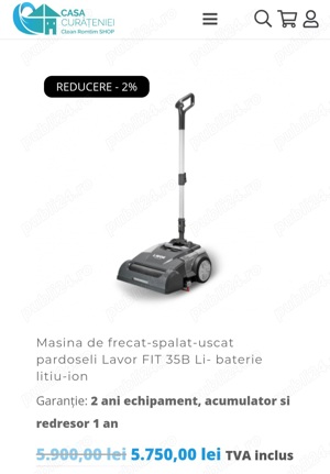 Aparat de spalat,frecat ,uscat pardoseli - imagine 2