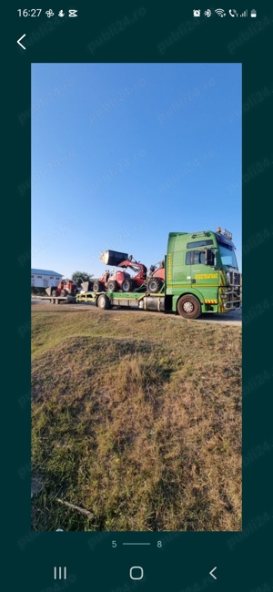 Autoplatforma utilaje MAN TGA Camion de transport auto si utilaje - imagine 5