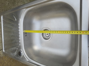 Chiuvetă de bucătărie de inox cu robinet  - imagine 2