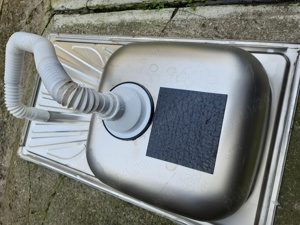 Chiuvetă de bucătărie de inox cu robinet  - imagine 3