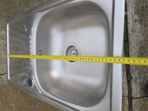 Chiuvetă de bucătărie de inox cu robinet  - imagine 5