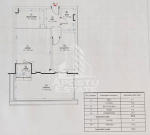 Apartament cu 2 camere, bloc nou, loc de parcare, zona Torontalului - imagine 5