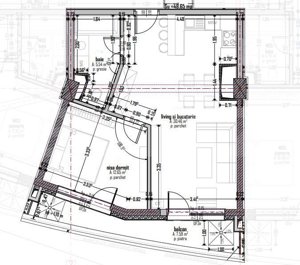 Apartament 2 camere, FINISAT, 49mp, zona Frunzisului - imagine 5