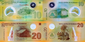  Lot 11 bancnote NICARAGUA unc - imagine 2