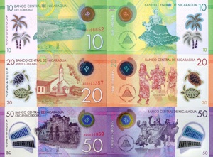  Lot 11 bancnote NICARAGUA unc - imagine 3