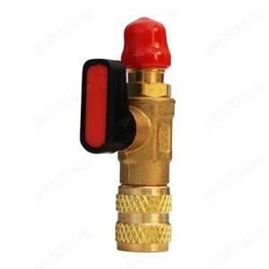 Adaptor cu robinet incarcare aer conditionat freon R410a,R32