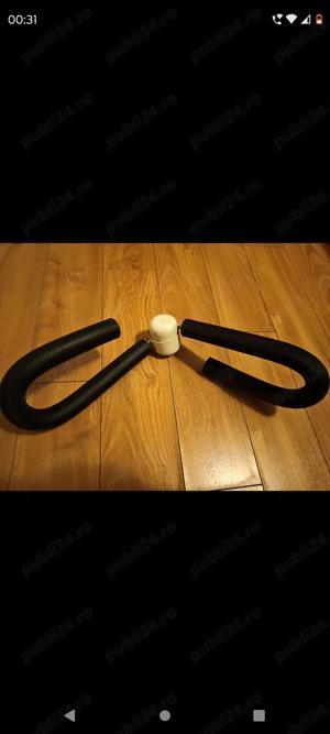 14 obiecte Sport fitness greutăți,roti exercitii,centura,coarda coapse - imagine 2