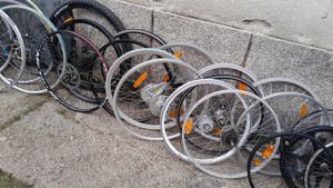 Roti bicicleta import Germania, diverse modele si dimensiuni, servisate centrate, stare buna - imagine 4