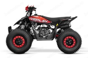 ATV BEMI 125cc Quad Replay RS-8 Sport jante 8'' semi-automatic - imagine 3