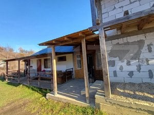 Casa + 20 arii  teren, distanta  30 km de Bistrita