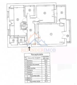 Apartament 3 camere ultracentral – Natiunile Unite - imagine 8