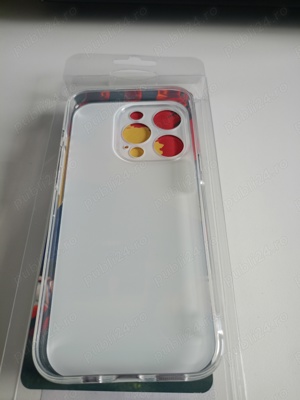 Vând husa silicon pentru iPhone 15 Pro noua la cutie.