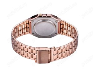 Ceas de mana digital unisex (Roz   Pink) - model vintage - retro